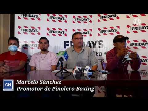 Pinolero Boxing brindó detalles de la cartelera Boxistica del proximo viernes