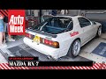 Mazda RX-7 (1986) - Op de Rollenbank