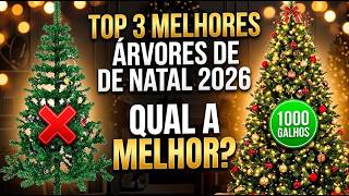 TOP 3 Melhores Árvores de Natal Boas e Baratas de 2026!