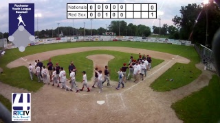 Rochester Youth League Baseball - Major League - Nationals @ Red Sox