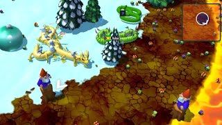 Snake rivals - Ice Demon 👿❄️ Gameplay Gold Rush ⚔️🥇