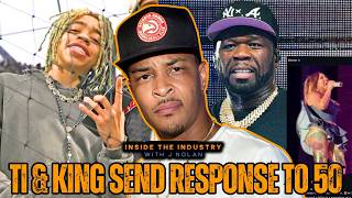 TI Sends Warning Shots to 50 Cent on "War" & King CRASHES OUT in Defense of Tiny