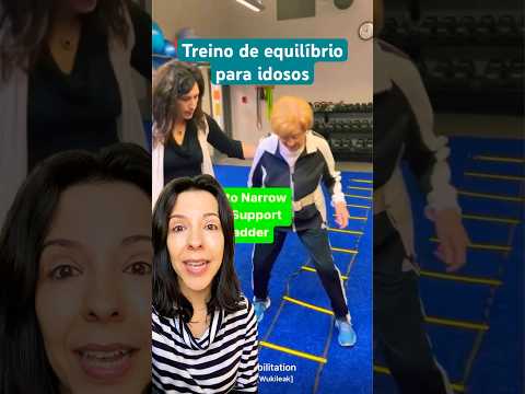 Balance and proprioception training for the elderly #kinesiotherapy #physiotherapy #exercises #el...