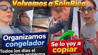 Volvemos a SolaRica + Organizamos congelador + Todos los días mismo problema + Se lo voy a copiar‼️