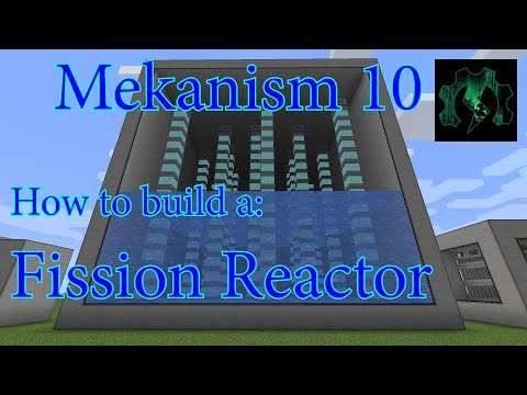 How to Build a Fission Reactor in Mekanism v10