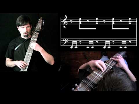 Bass and Chords Independence Exercise - Chapman Stick lesson with Greg Howard