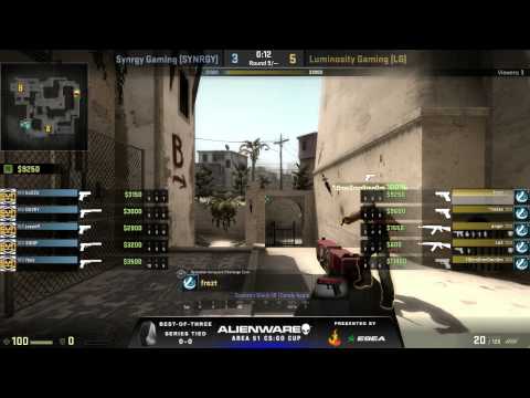 Alienware Area 51 CS:GO Cup: LG vs SYNRGY G1 | Luminosity Gaming vs SYNRGY G1 (27.03.2015)