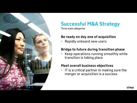 Citrix Synergy TV - SYN137 - M&As made easy with Citrix Workspace