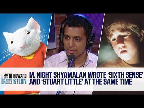 M. Night Shyamalan Wrote “The Sixth Sense” and “Stuart Little” at the Same Time (2004)