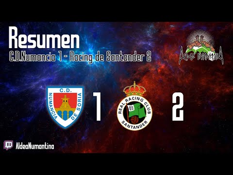 Resumen C.D.Numancia 1 - Racing de Santander 2. Partido de pretemporada 2022-2033