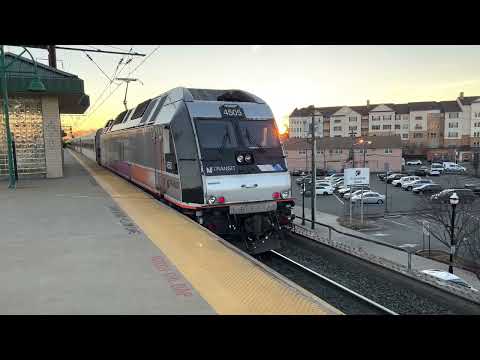 More Evening Rush Hour NJT & Amtrak High-speed Action from Rahway, NJ - Northeast Corridor