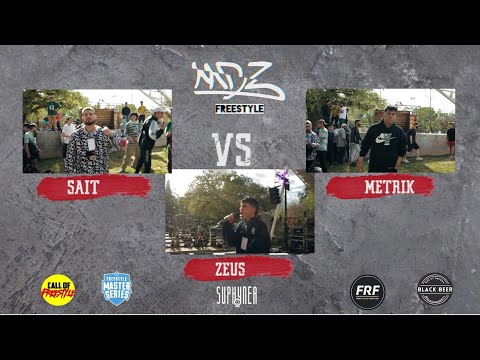 SAIT vs METRIK vs ZEUS - OCTAVOS MDZ FREESTYLE