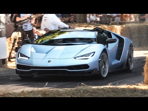 Lamborghini Centenario Coupé & Roadster: Launch Control Accelerations & V12 Sound!