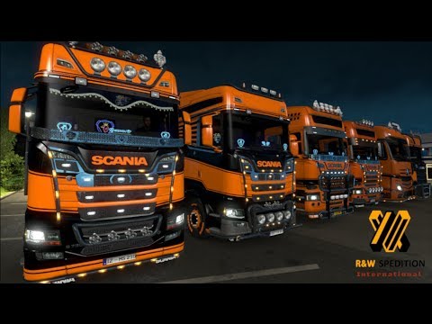 ETS2 [EU3] Konvoi der R&W Spedition von Katowice nach Wien [PC][MP][HD][GER]