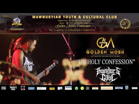 "Un holy Confession" A7x  - Cover by: Thunder's Cave - Live at MYCC GOLDEN MOSH.