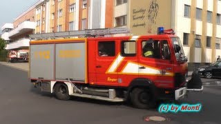 preview picture of video 'E57 Sirenenalarm SIGNAL: Feueralarm + LF 8-H FF Andernach (HD)'