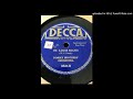 Dorsey Brothers Orchestra "St. Louis Blues" (1934) - Decca 3524.