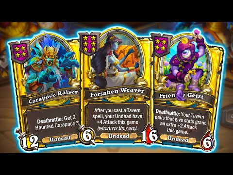 I Combined TWO Undead Strategies and It Almost Broke the Game | Hearthstone Battlegrounds