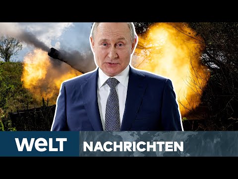 PUTINS KRIEG: Russland verschärft Angriffe! Ukraine bereitet eine Offensive vor | WELT Newsstream