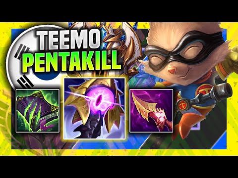 THIS KOREAN CHALLENGER TRIES TEEMO WITH NEW BUFFS! - Korean Challenger Plays Teemo Top vs Jayce!