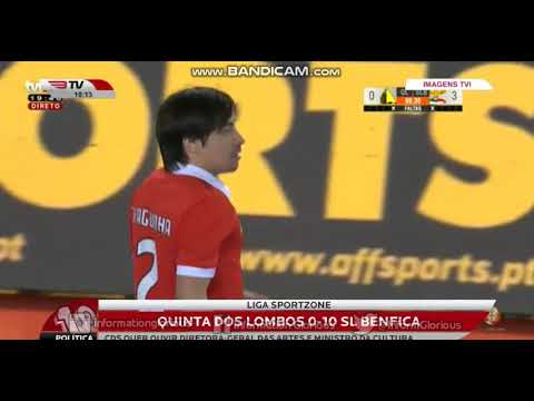 Futsal, 26ª jornada: CRC Quinta dos Lombos 0-10 SL Benfica