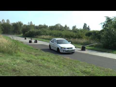 KJS 9 Rajd Tyski 2016 - Łukasz Stoga / Sabina Zakrzewska - Honda Civic