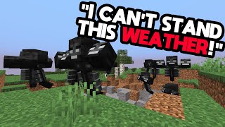 Minecraft, But If I Say Wither Then 10 Withers Spawn...
