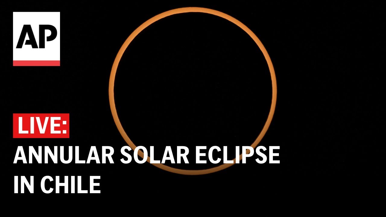 LIVE: 'Ring of fire' solar eclipse in Chile