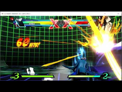 UMvC3AE test Vergil combo