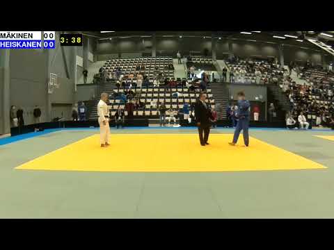 Finnish Judo Open 2018: M21-81: MÄKINEN - HEISKANEN