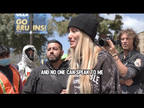UCLA protests/encampment REALITY 😱