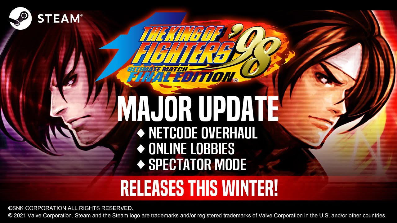 The King Of Fighters '98 Ultimate Match Final Edition Released On PS4