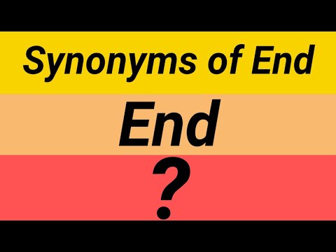 End Synonym