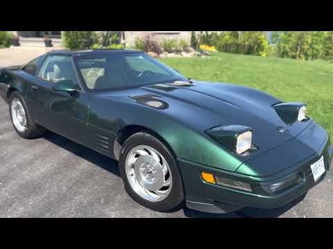 **SOLD on the CCC Buy-It-Now Lot** 39K km 1993 Chevrolet Corvette Coupe