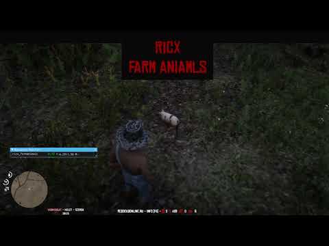 RedM Scripts - RicX Farm Animals - RDR2 Red Dead Redemption Script