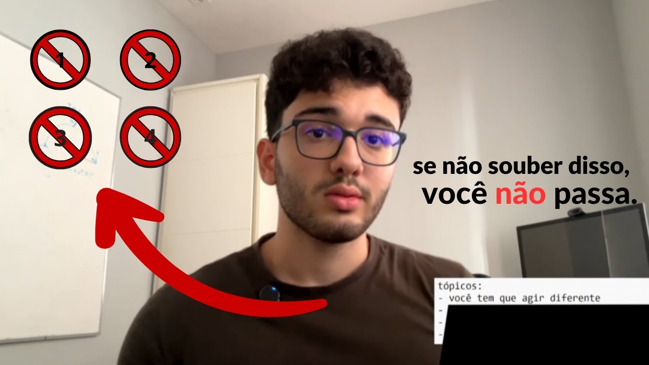 sem isso você não passa em medicina