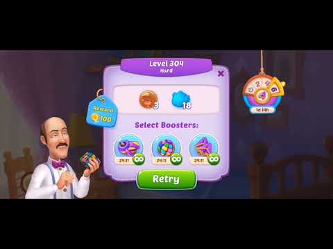 Homescapes Level 302-306 Complete |Remy Villaret #Games#Homescapes