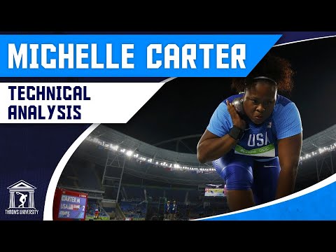 Michelle Carter 20.63m American Record | Technical Analysis