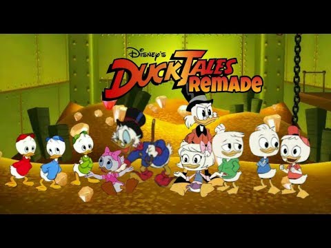 Ducktales original Theme song wiith 2018 characters Remade Edition