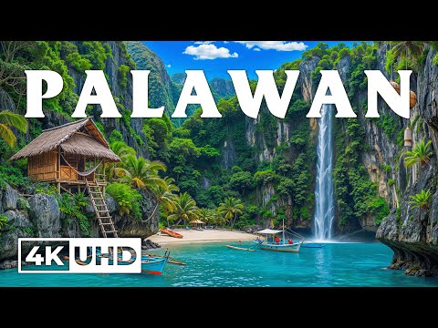 Palawan Philippines 4K | Pristine Tropical Paradise – Limestone Cliffs & Emerald Lagoons