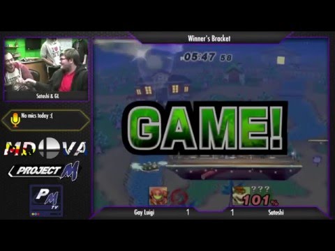 All Star Random - Project M @ Xanadu Jan. 14: GayLuigi vs. Satoshi