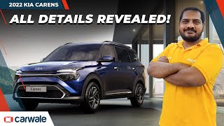 Kia Carens 2022 Price, Dimensions, Space, Engines Revealed | Launch Soon | CarWale