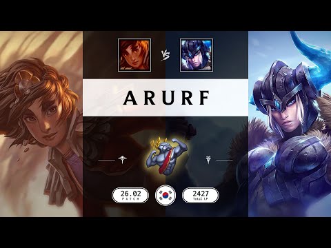 ARURF Match: Taliyah vs Sejuani - KR server Patch 26.02