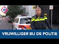 Rob is één van de vele vrijwilligers die op Prinsjesdag voor de politie werkt - OMROEP WEST