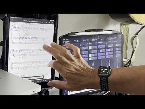 WorshipKeys tutorial Doug Orlando iPad Sunday keys Settings Song I Thank God (cover) Keyboard 062323