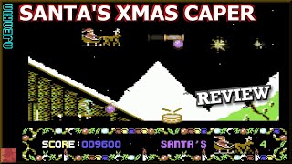 Santa's Xmas Caper - on the Commodore 64 !! with Commentary