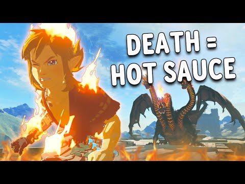 TOTK but the World is on FIRE 🔥