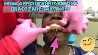 BRACES ADJUSTMENT with TONGUE CRIB/ BRACES APPOINTMENT VLOG| IMPRESSIONS for RETAINERS|