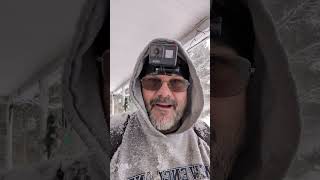 SNOW Storm UPDATE January 25, 2026 -BACK PACK BLOWER EDITION 