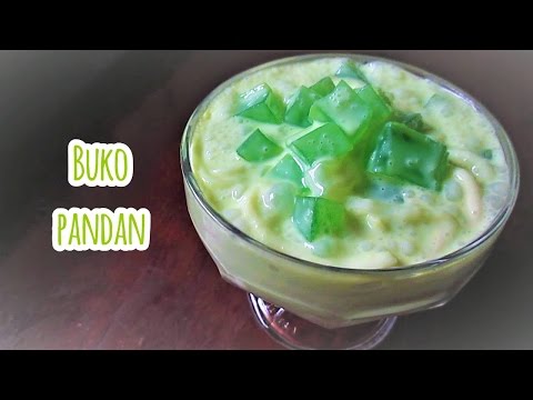 Buko Pandan Recipe  (Filipino Dessert Salad) Video